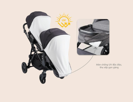 XE ĐẨY ĐƠN HOẶC ĐÔI DLX - UNILOVE