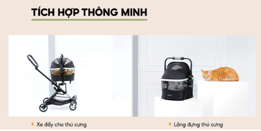 LỒNG ĐỰNG THÚ CƯNG ON-THE-ON - UNILOVE