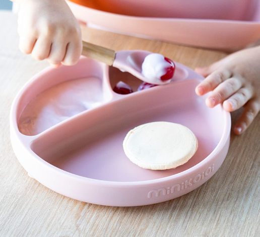 KHAY ĂN DẶM SILICONE CÓ THỂ THÁO RỜI - MINIKOIOI