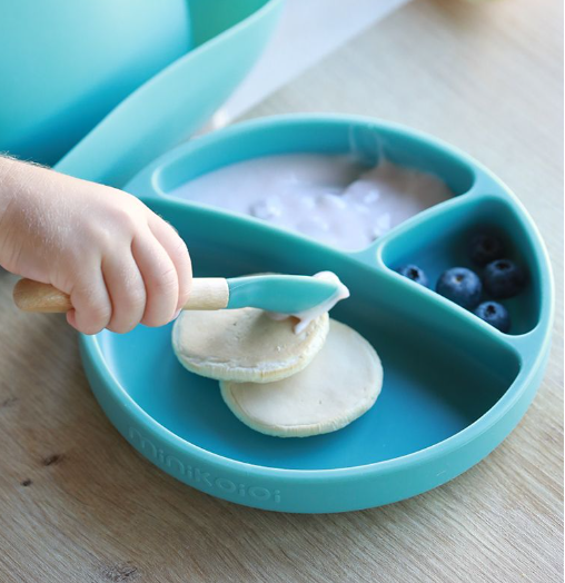 KHAY ĂN DẶM SILICONE CÓ THỂ THÁO RỜI - MINIKOIOI