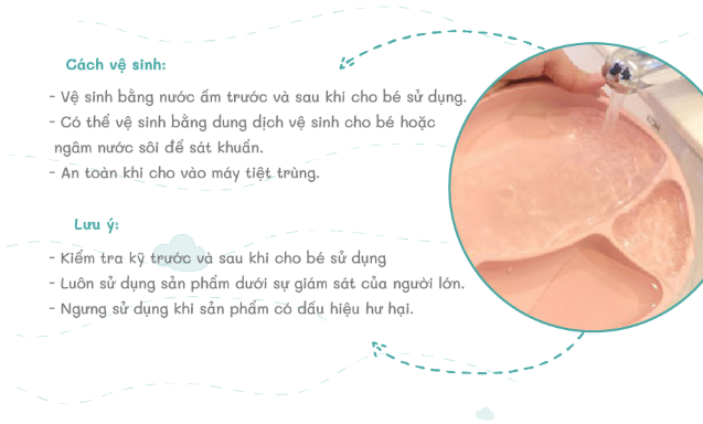 KHAY ĂN DẶM SILICONE CÓ THỂ THÁO RỜI - MINIKOIOI
