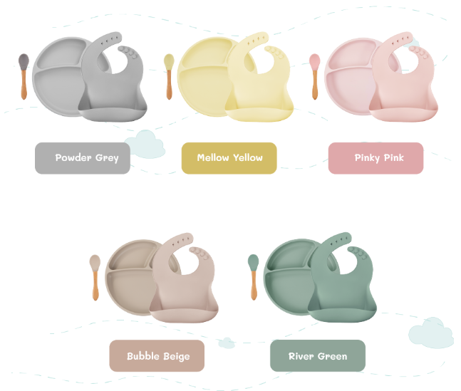 BỘ ĂN DẶM SILICONE SỐ 2 - MINIKOIOI