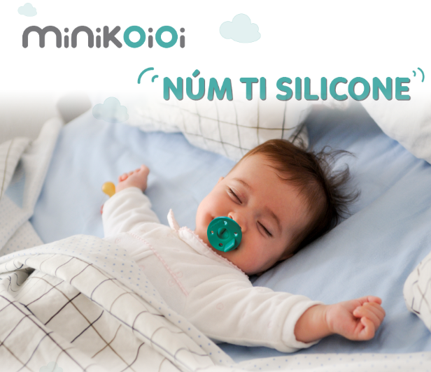 SET 2 CÁI NÚM TI SILICONE - MINIKOIOI