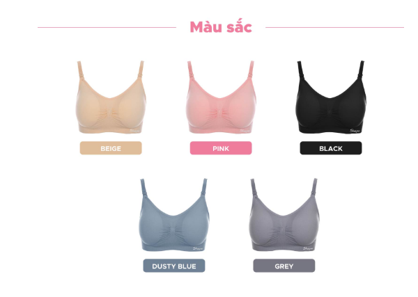ÁO LÓT BẦU VÀ CHO CON BÚ CLASSIC KHÔNG GỌNG - SHAPEE
