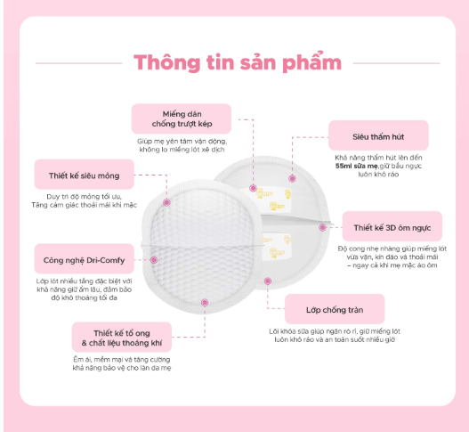 MIẾNG LÓT THẤM SỮA DÙNG 1 LẦN- SHAPEE