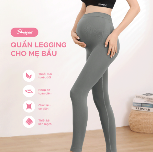 QUẦN LEGGING CHO MẸ BẦU- SHAPEE