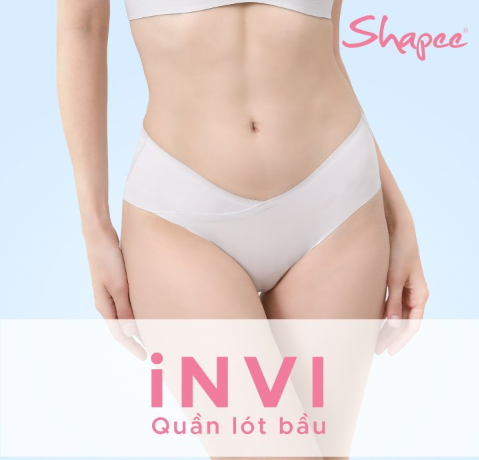 QUẦN LÓT BẦU VÀ CHO CON BÚ INVI - SHAPEE
