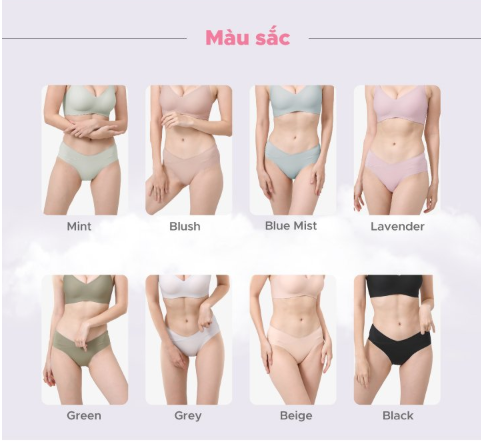 QUẦN LÓT BẦU VÀ CHO CON BÚ INVI - SHAPEE