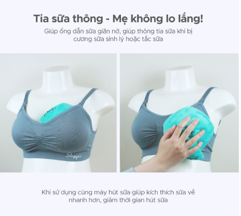 SET 2 CÁI TÚI CHƯỜM NGỰC NÓNG LẠNH CHO MẸ SAU SINH - SHAPEE