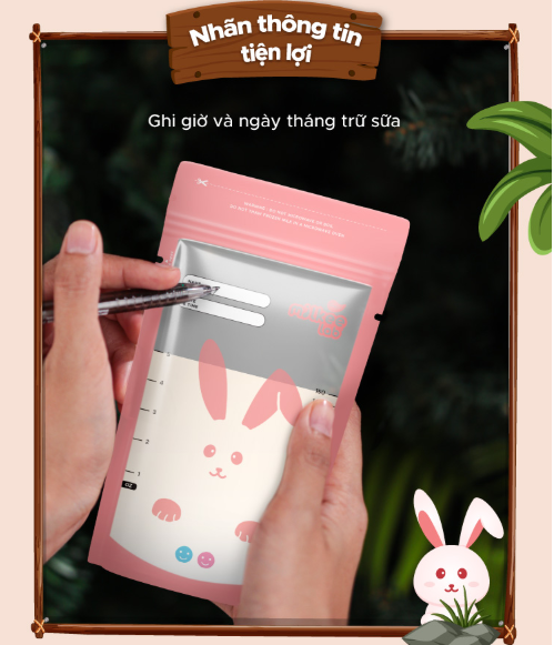 TÚI TRỮ SỮA CẢM BIẾN NHIỆT - SHAPEE