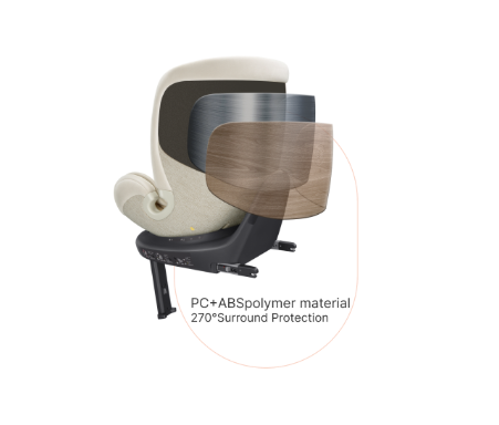 GHẾ NGỒI Ô TÔ CHO BÉ MAPLE&CO NAUTILUS - MAPLECO