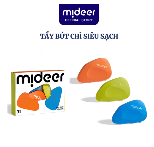TẨY BÚT CHÌ SIÊU SẠCH HOLDIE ERASER - MIDEER