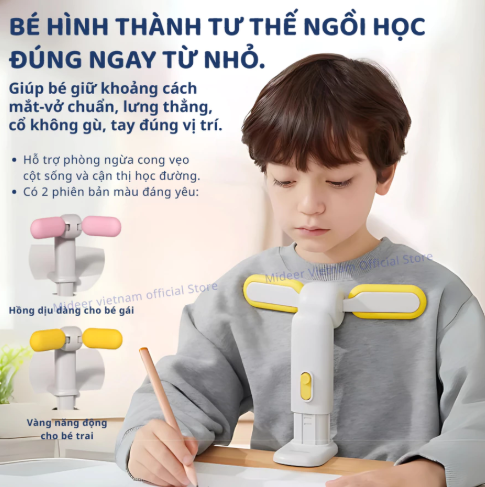 GIÁ ĐỠ CHỐNG CẬN THỊ ADJUSTABLE POSTURE CORRECTOR - MIDEER