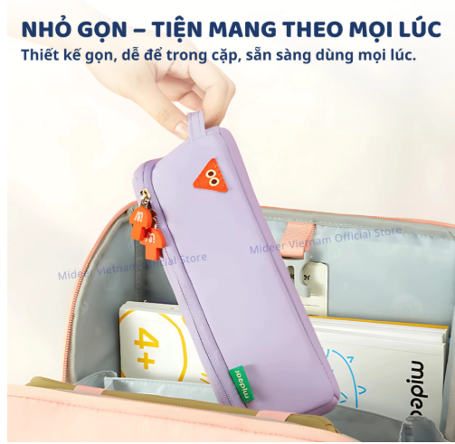 HỘP ĐỰNG BÚT ARTIST REVERSIBLE TWINS PEN POUCH - MIDEER