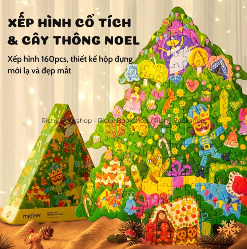 CHRISTMAS TALE SHAPED PUZZLE - MIDEER
