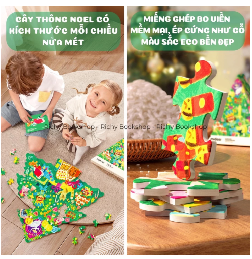 CHRISTMAS TALE SHAPED PUZZLE - MIDEER