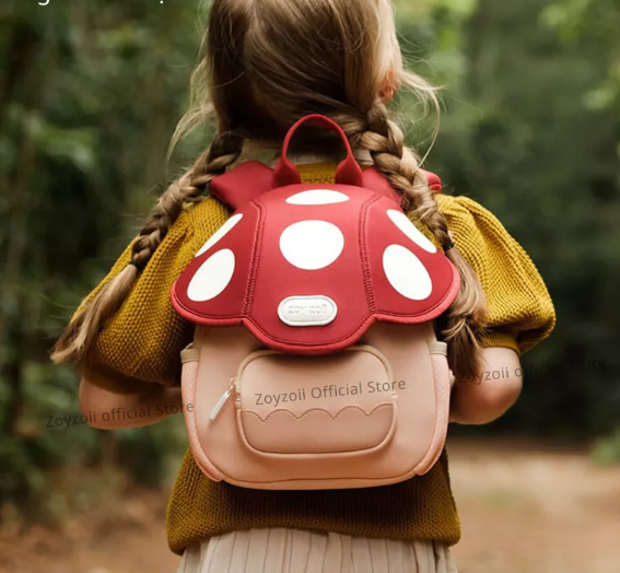 BALO ZOYZOII CHO BÉ MẦM NON HÌNH CÂY NẤM MUSHROOM SERIES BACKPACK, CẶP ĐI HỌC CHO BÉ MẦM NON MÃ B50