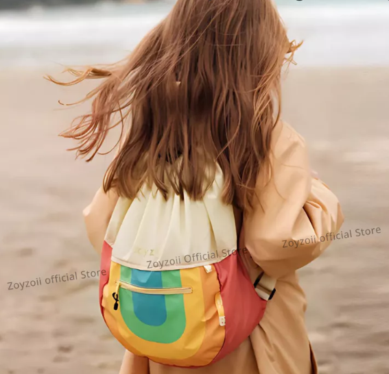 BALO VẢI CHO BÉ ĐỰNG ĐỒ DU LỊCH CHÍNH HÃNG ZOYZOII B36 OUTDOOR DRAWSTRING BAG MÃ B36