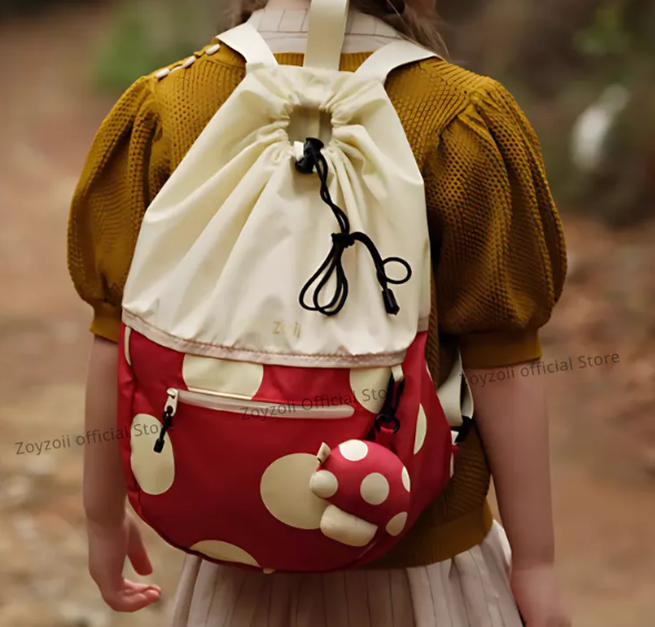BALO VẢI CHO BÉ ĐỰNG ĐỒ DU LỊCH CHÍNH HÃNG ZOYZOII B36 OUTDOOR DRAWSTRING BAG MÃ B36