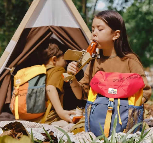 BALO DU LỊCH ZOYZOII CHO BÉ TRANG BÉ GÁI, BALO ĐI PHƯỢT NHỎ GỌN NATURAL ADVENTURE SERIES B73