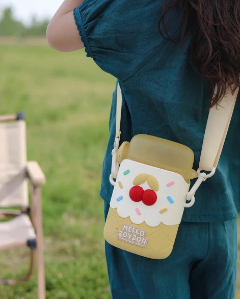 BÌNH NƯỚC TRITAN ZOYZOII ZOY FLAT CUP, BÌNH NƯỚC CAO CẤP AN TOÀN CHO BÉ