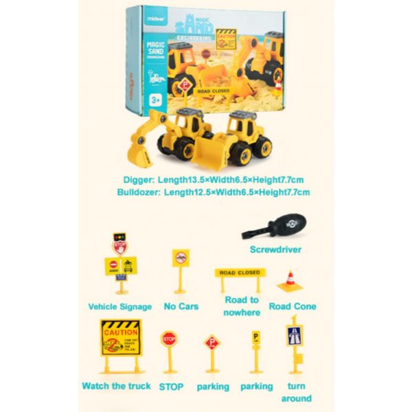 BỘ CÁT ĐỘNG LỰC KÈM KHUÔN CHO BÉ - MIDEER