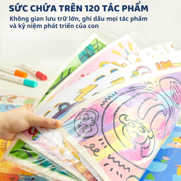 TÚI ĐỰNG TRANH VẼ CHO BÉ - MIDEER