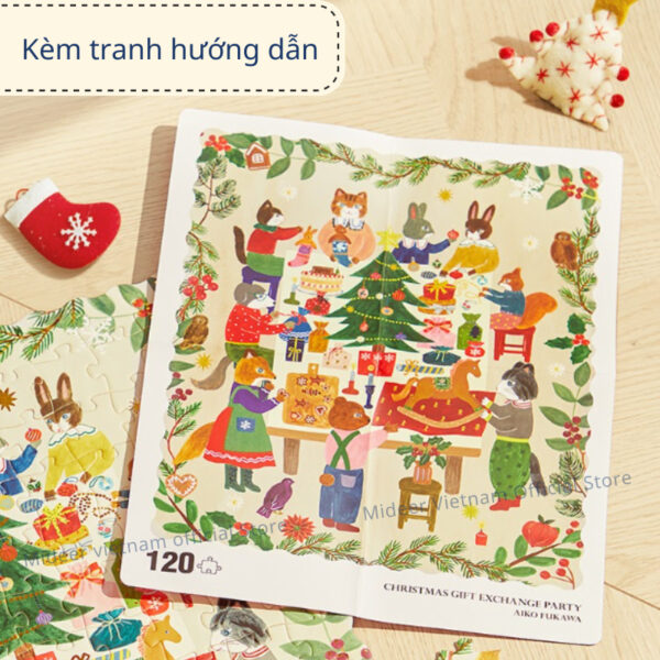 CHRISTMAS GIFT BOX PUZZLE - MIDEER