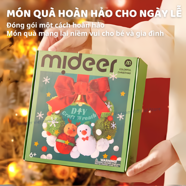 VÒNG NGUYỆT QUẾ GIÁNG SINH DIY CHRISMAS WREATH - MIDEER