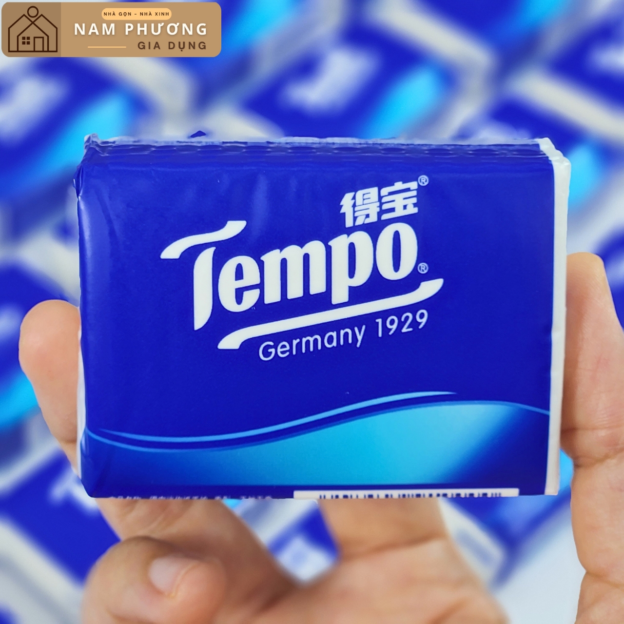 Combo 3 Lốc 12 Gói Khăn Giấy Mini Bỏ Túi Cao Cấp Tempo Cao Cấp Thương Hiệu Đức K33