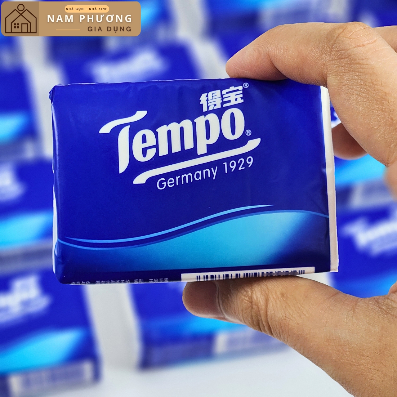Combo 3 Lốc 12 Gói Khăn Giấy Mini Bỏ Túi Cao Cấp Tempo Cao Cấp Thương Hiệu Đức K33