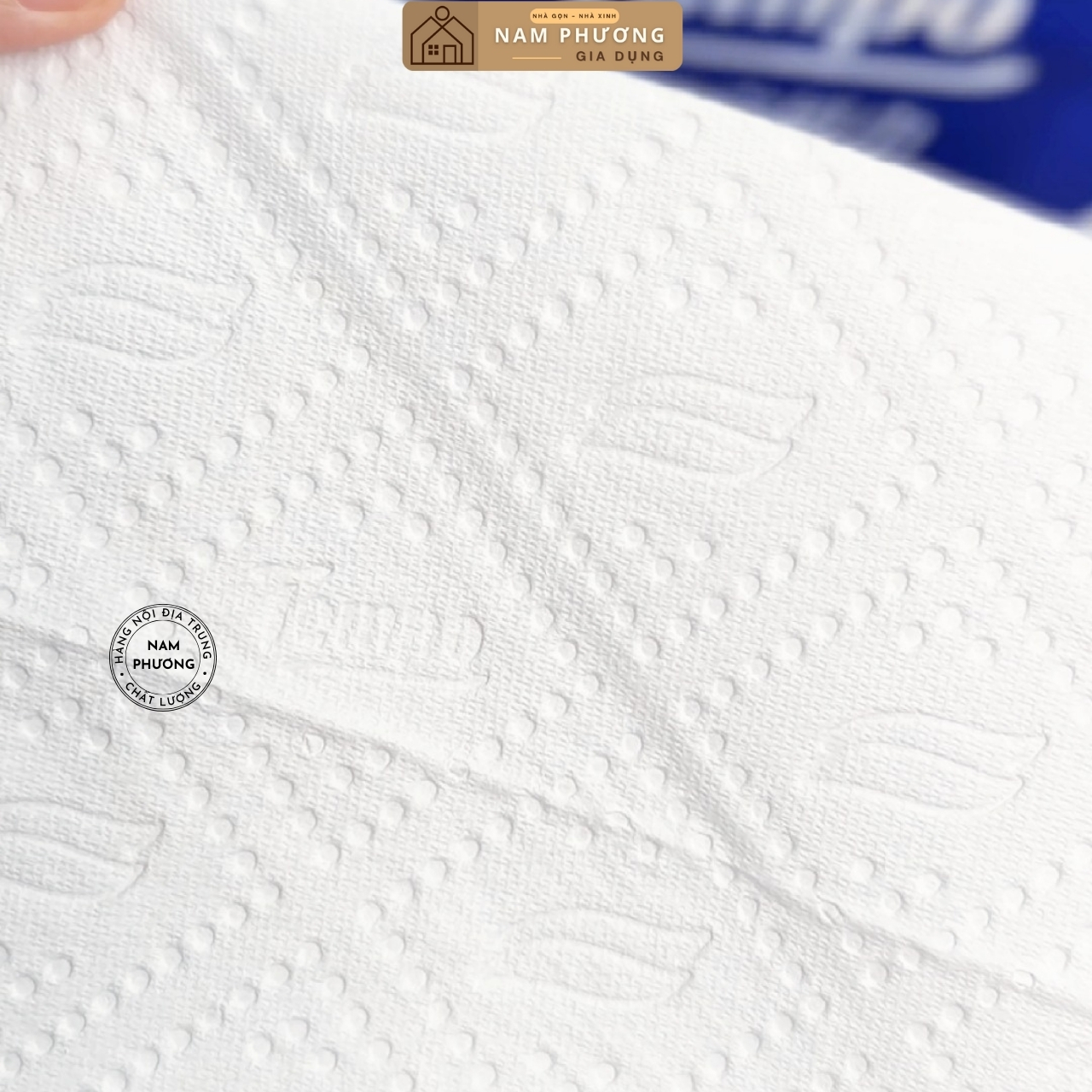 Giấy Bếp Cao Cấp Tempo Flash Gói Rút 66 Tờ Dày Dai Độ Thấm Nước Gấp 7 Lần K92