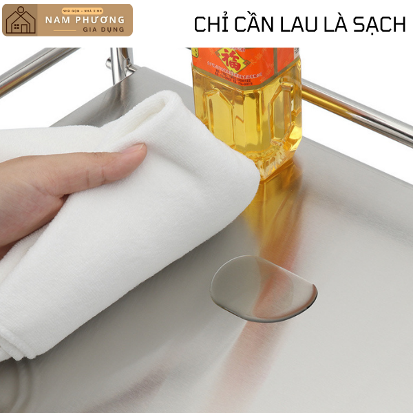 Kệ bếp đa năng để lò vi sóng chất liệu inox 40cm K06