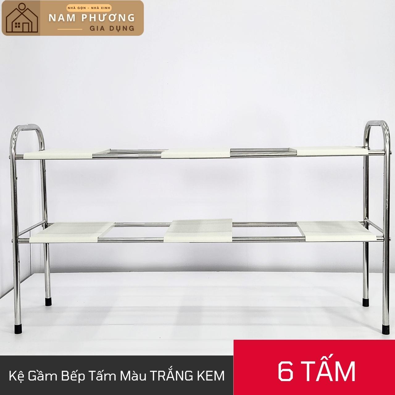 Kệ gầm bếp thông minh 2 tầng inox K05