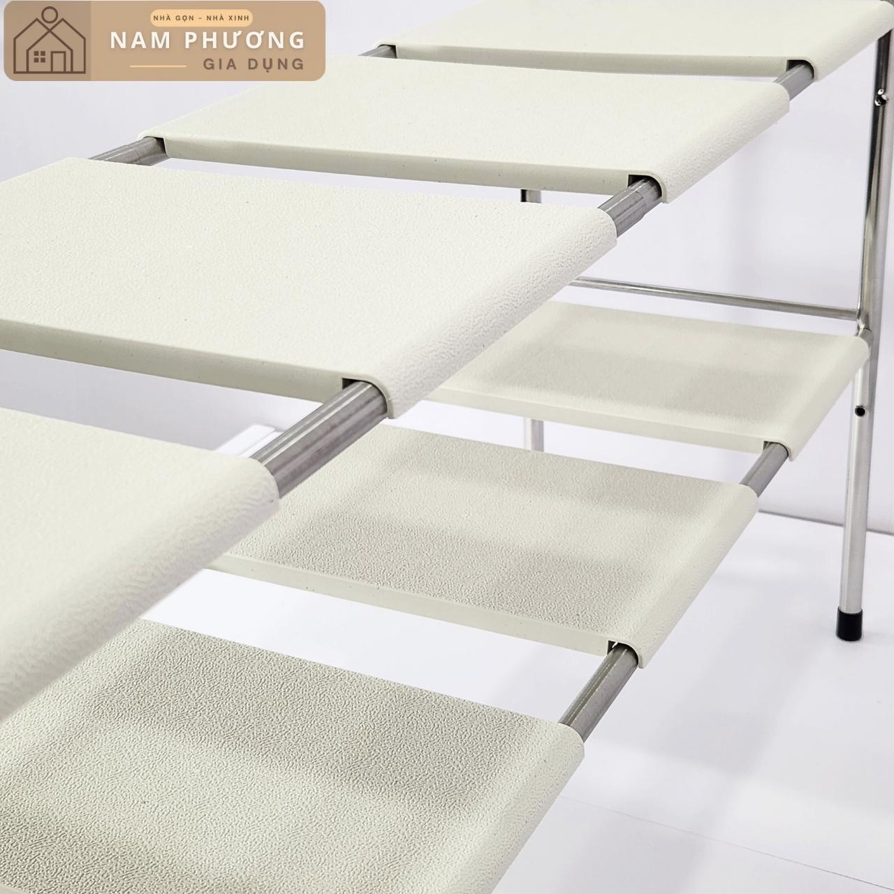 Kệ gầm bếp thông minh 2 tầng inox K05