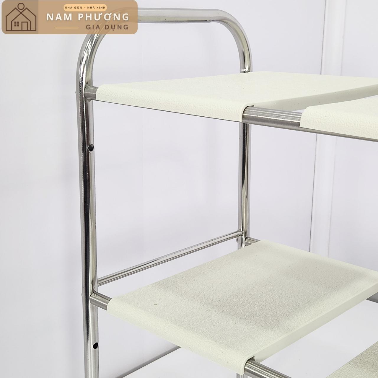 Kệ gầm bếp thông minh 2 tầng inox K05
