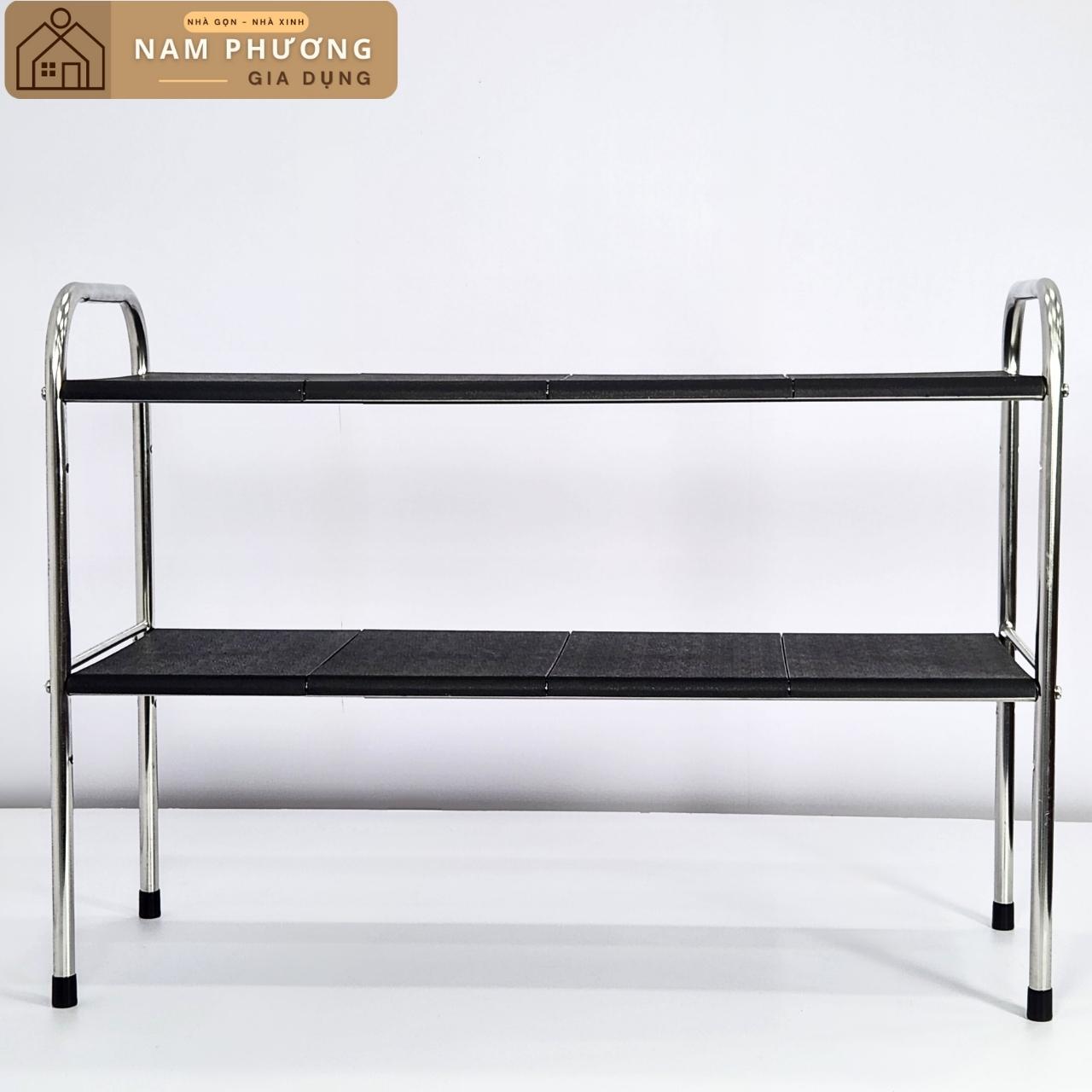 Kệ gầm bếp thông minh 2 tầng inox K05