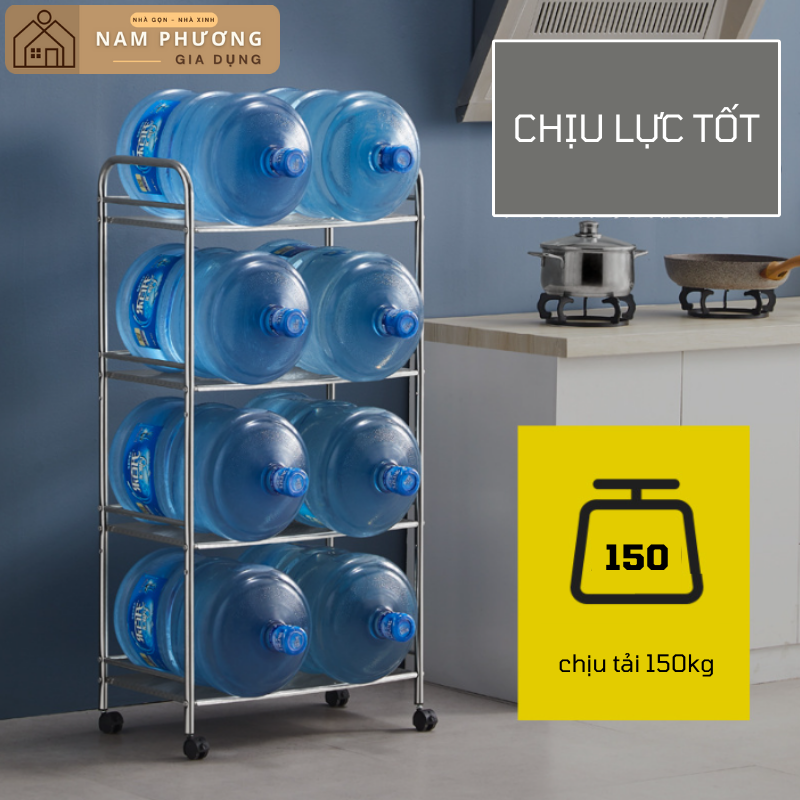 Kệ inox 4 tầng đa năng để lò vi sóng K23