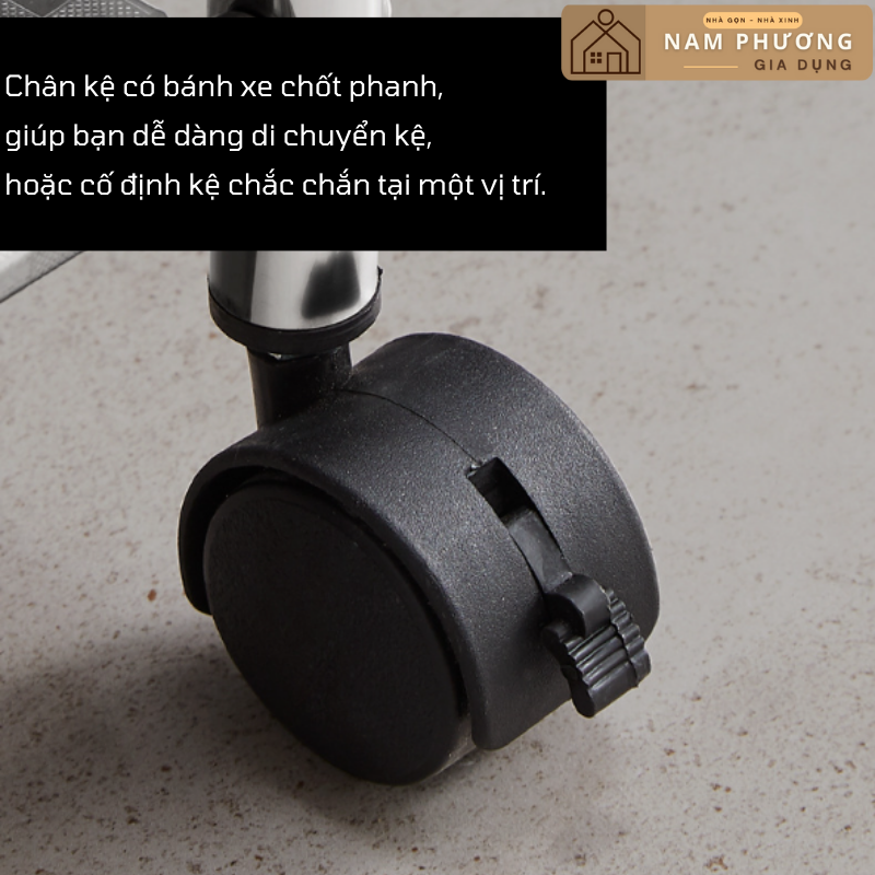 Kệ inox 5 tầng đa năng để lò vi sóng K22