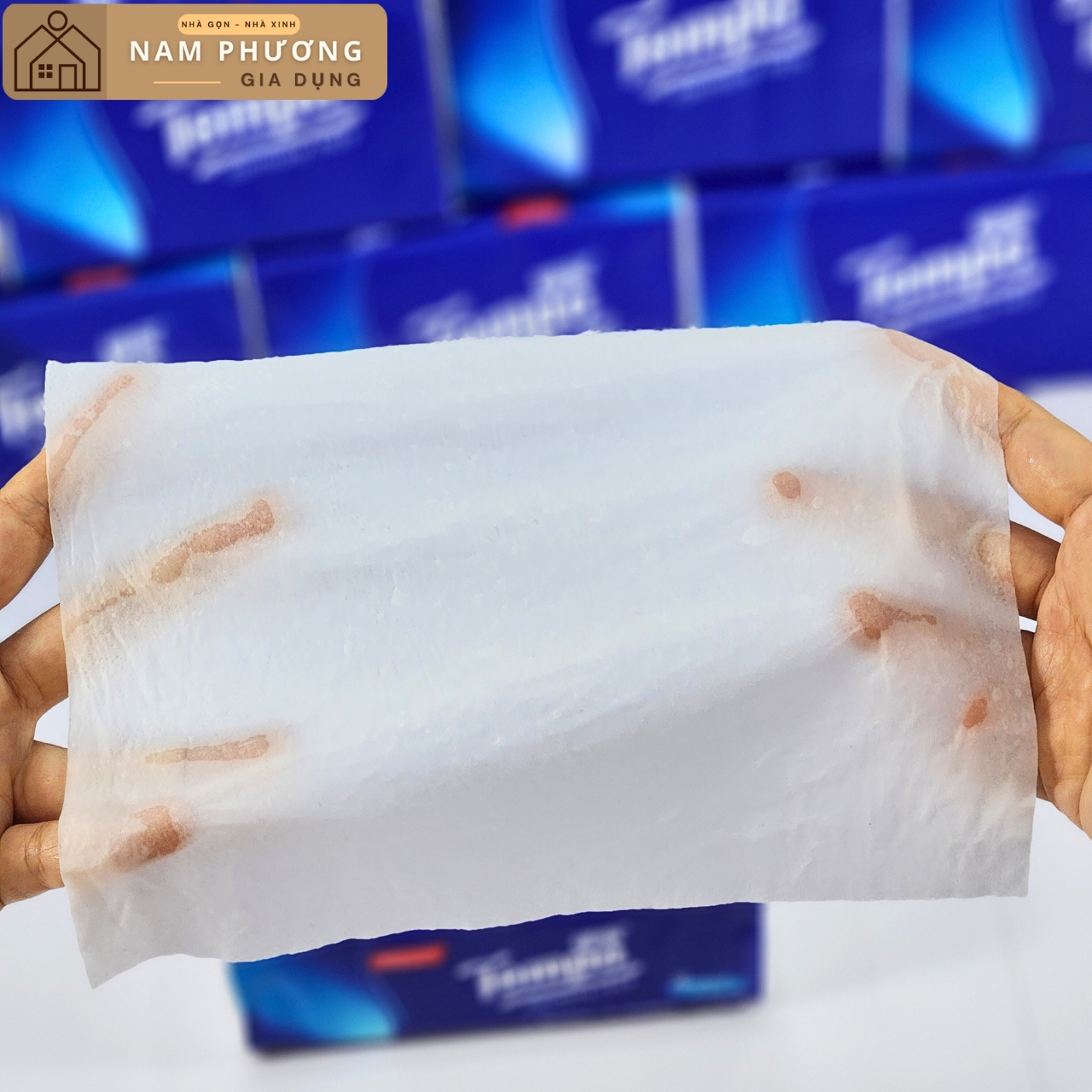 [Thùng 18 Gói] Khăn Giấy Rút Cao Cấp 4 lớp Tempo Thương Hiệu Đức 1929 K32
