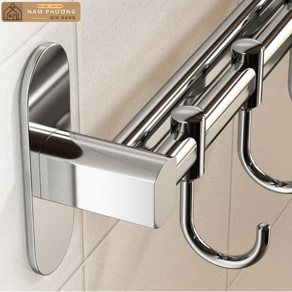 Giá inox treo dao thớt đồ dùng nhà bếp K02