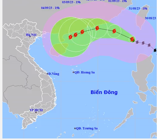 BÃO CẤP 16 VÀO BIỂN ĐÔNG BÃO CẤP 16 VÀO BIỂN ĐÔNG
