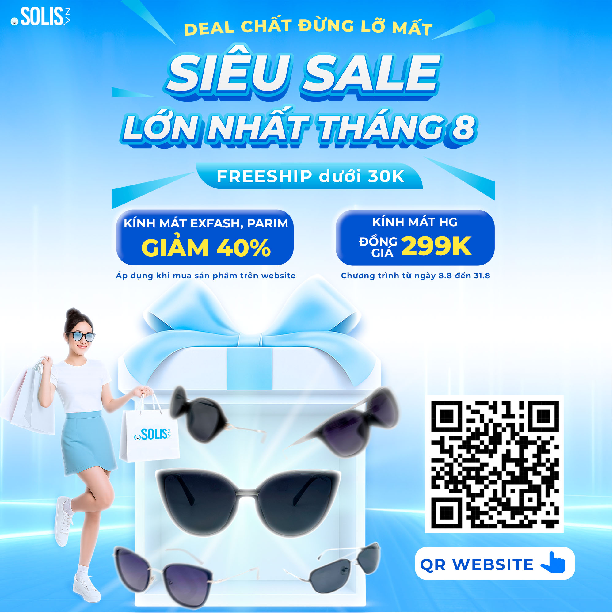 💥💥💥Săn Deal Kính Mát – Giảm Giá Cực Sâu 💥💥💥Săn Deal Kính Mát – Giảm Giá Cực Sâu