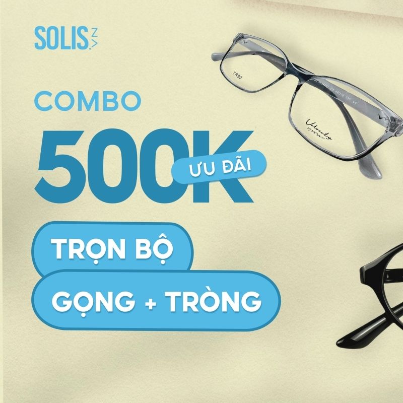 Chỉ 500K nhận trọn bộ gọng + tròng Velocity