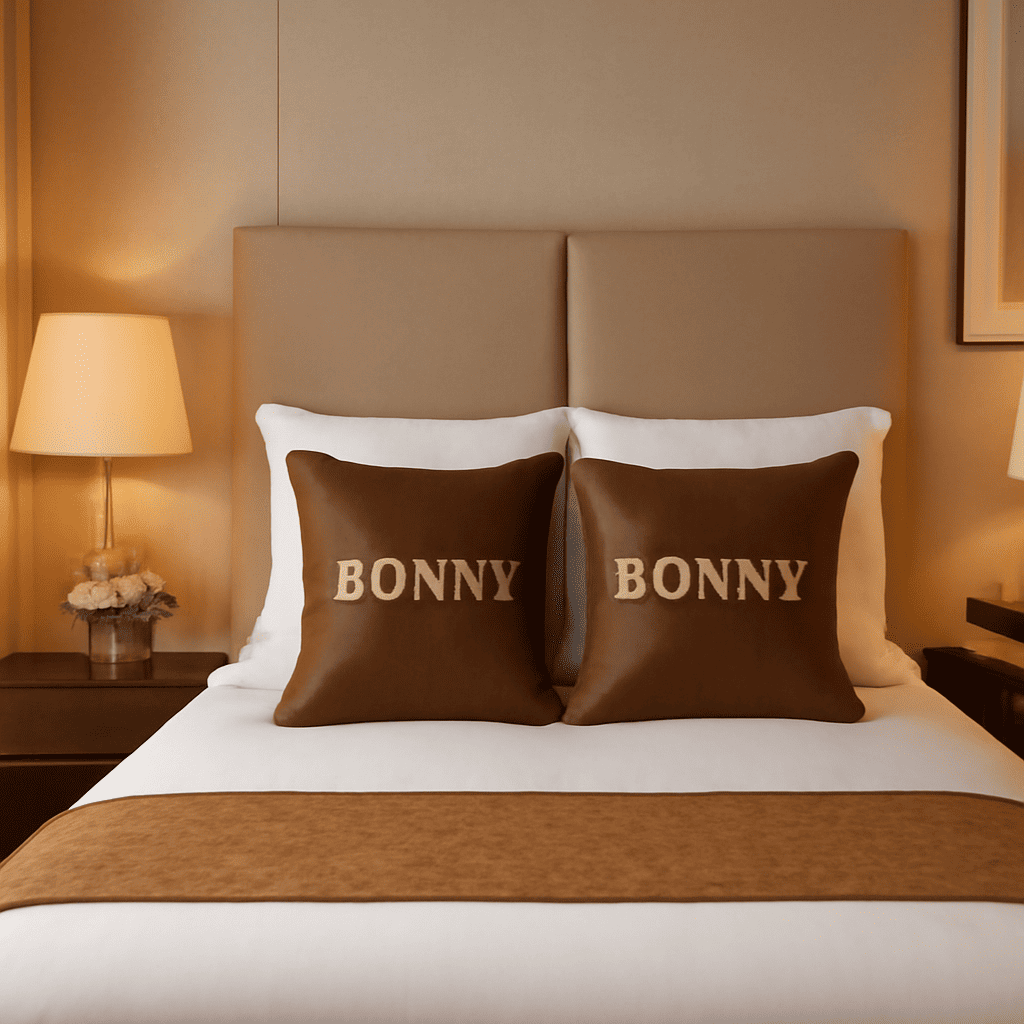 NÂNG TẦM ĐẲNG CẤP KHÁCH SẠN VỚI NGHỆ THUẬT THÊU LOGO TINH TẾ