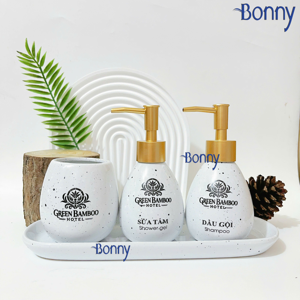 Lý Do Nên Mua Bình Sứ Chiết Dầu Gội, Sữa Tắm Cho Khách Sạn Của Bạn