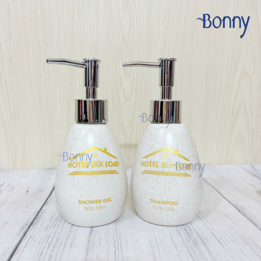 Bình dáng xoài cát trắng 200ml