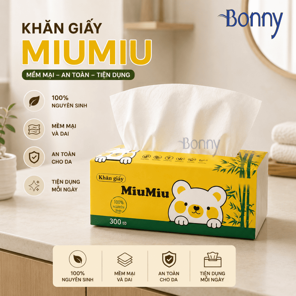 Giấy ăn đa năng MiuMiu