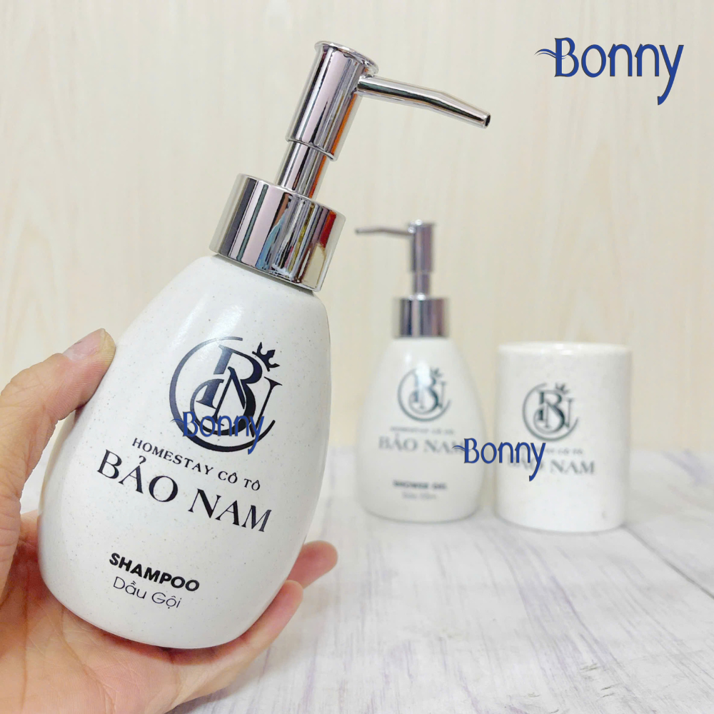 Bình dáng xoài cát trắng 200ml