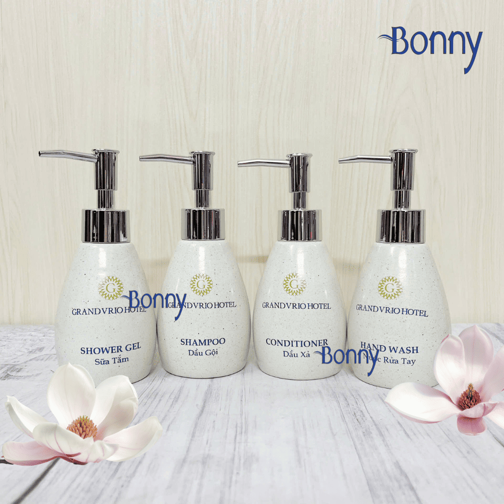 Bình dáng xoài cát trắng 200ml